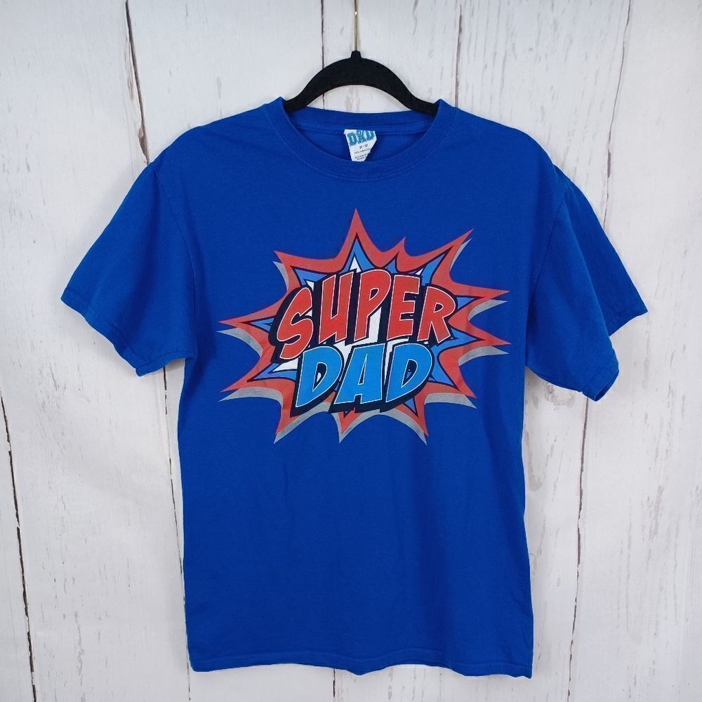 ‼️final must bundle‼️ Super Dad Men's Graphic T-Shirt Family Tee